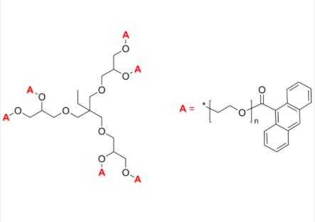 6-Arm PEG-An 6臂星形-聚乙二醇-蒽 熒光標記