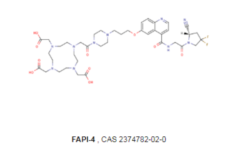 FAPI-4，CAS 2374782-02-0 一種用于成纖維細胞活化蛋白（FAP）抑制劑
