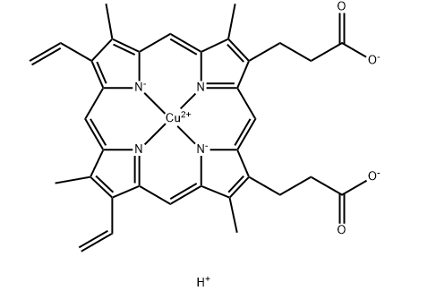  銅（II）原卟啉IX